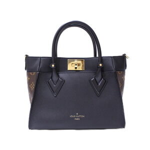 Louis Vuitton On My Side Monogram Calf Leather Noir Black Handbag Shoulder Bag